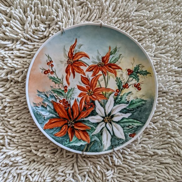 Alka Kunst Bavaria hand painted plate made in Western Germany - Picture 4 of 13